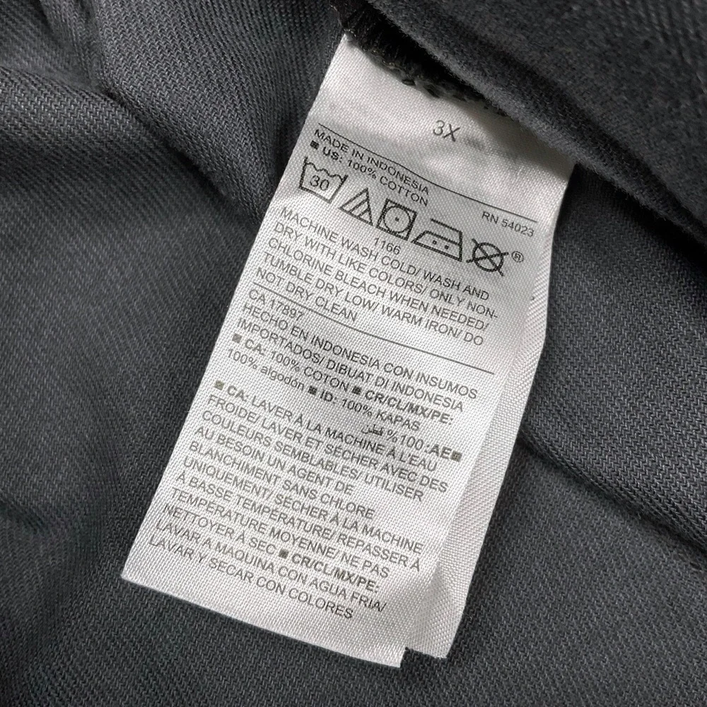 Old‎ Navy Shorts Womens Size 3X Charcoal Gray Chino Casual Elastic Waist NWT